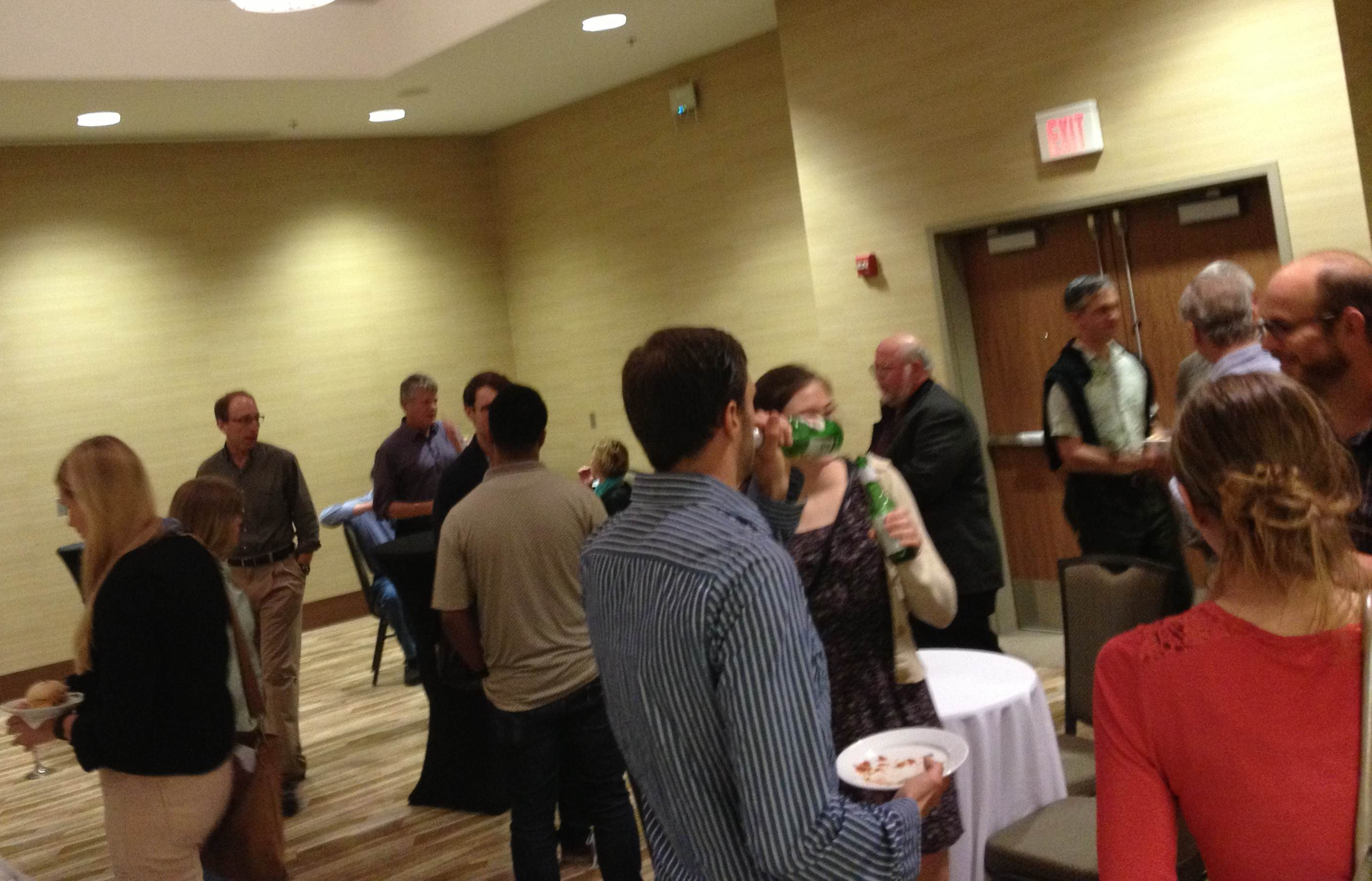 Our participants begin to stream in Thursday night for the organized reception kicking off the 2013 Agribusiness Workshop.