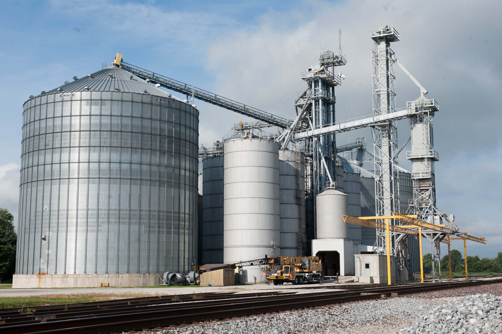 The grain facility in Sidney, Ill., on Tuesday, August 13, 2013.