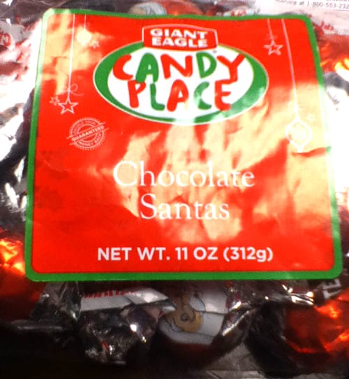 Chocolate-Santa candies from Giant Eagle of Pennsylvania and from Concertos in Chocolate of Colorado were recalled because of undeclared allergens, such as peanuts or milk.  