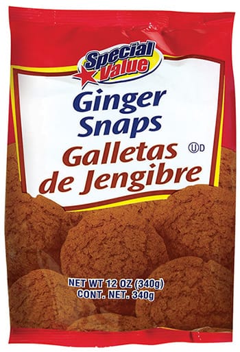 Unified Grocers recalled its ginger snap cookies after discovering they were unmistakeably packaged with cinnamon sugar cookies.