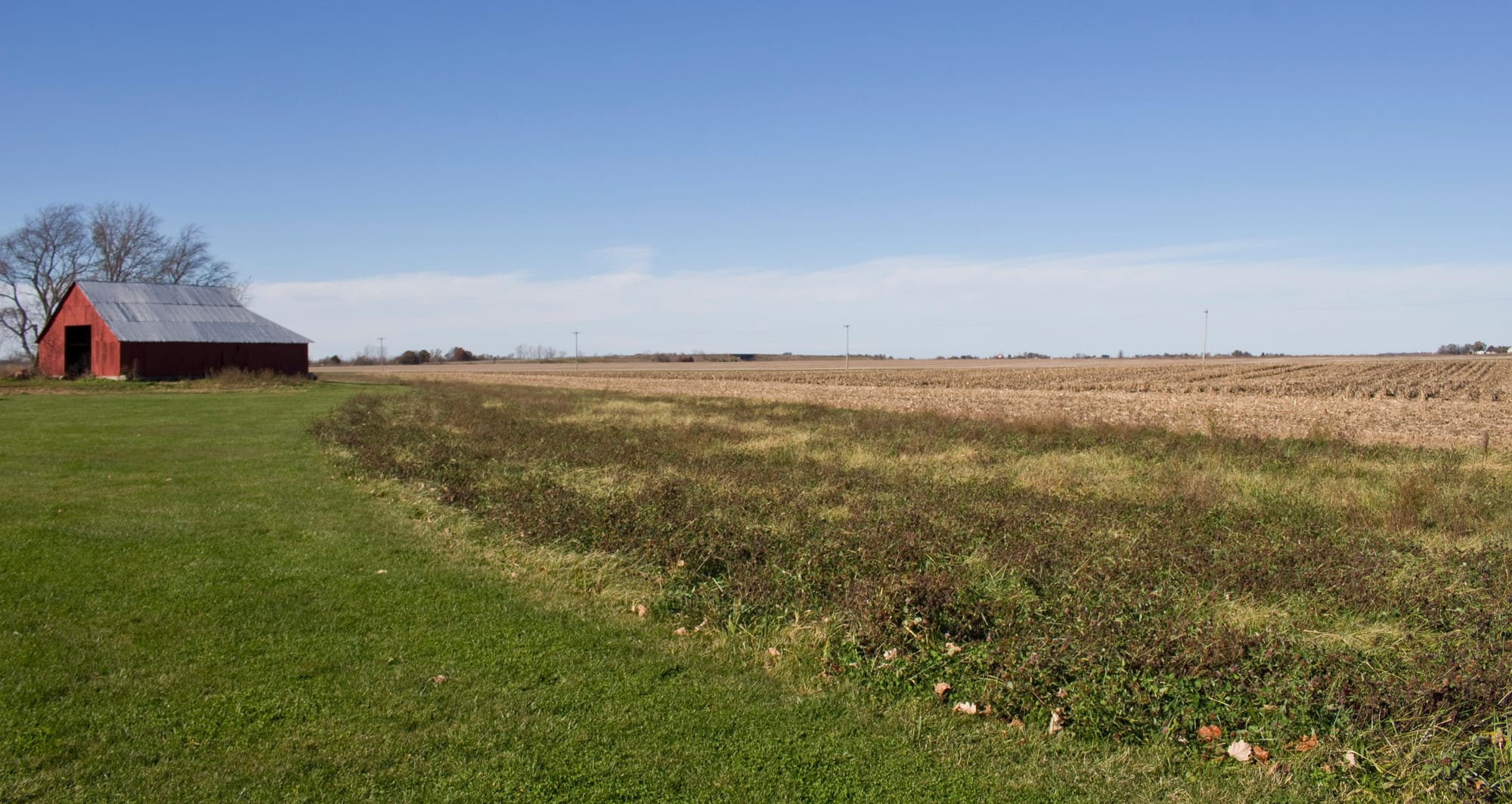Lin Warfel's farm in central Illinois on Nov. 5, 2014. The farm has been in his family since the late 1800s, he said.