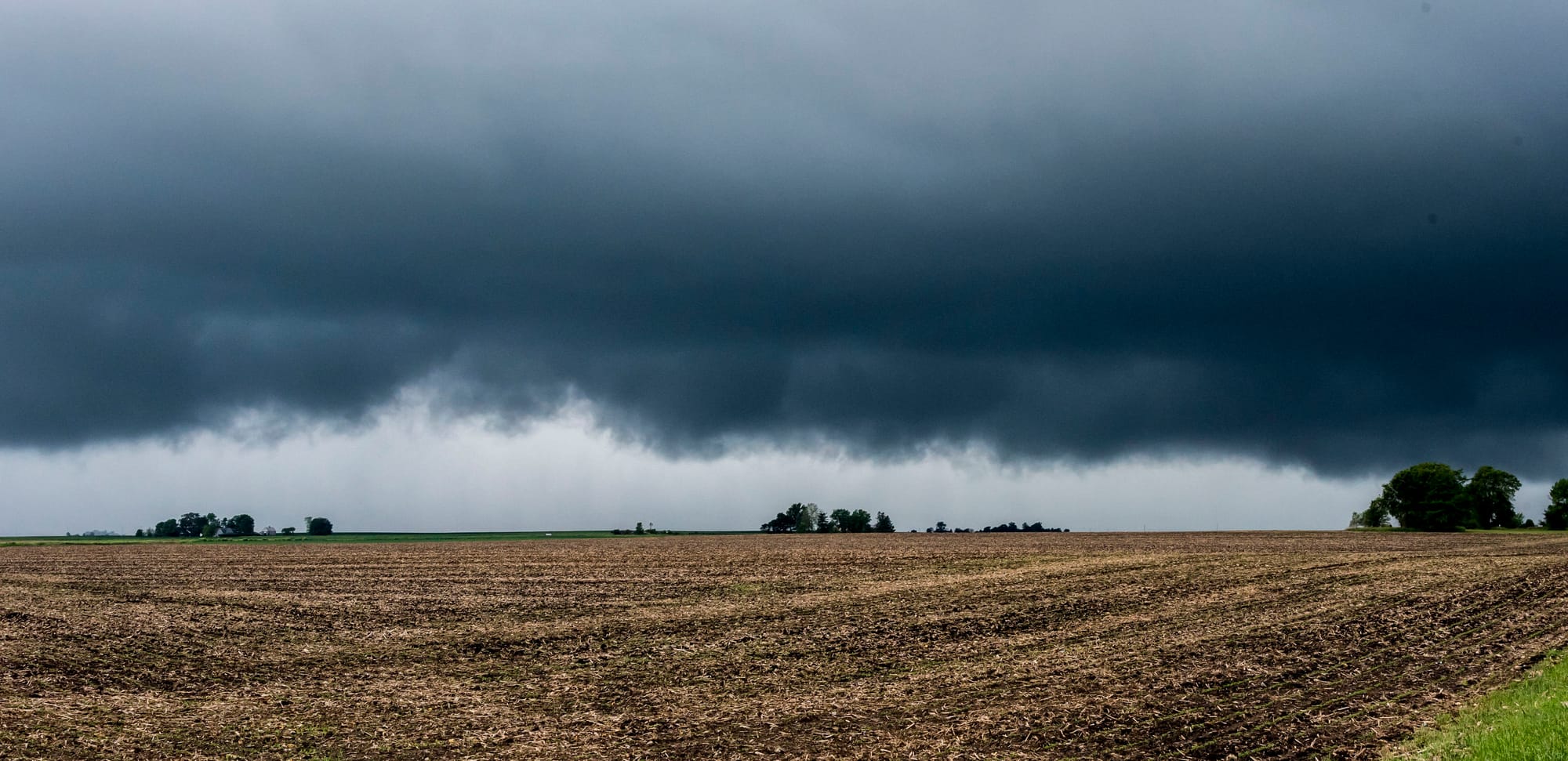 Severe weather in Champaign County, Ill., on May 30, 2015.