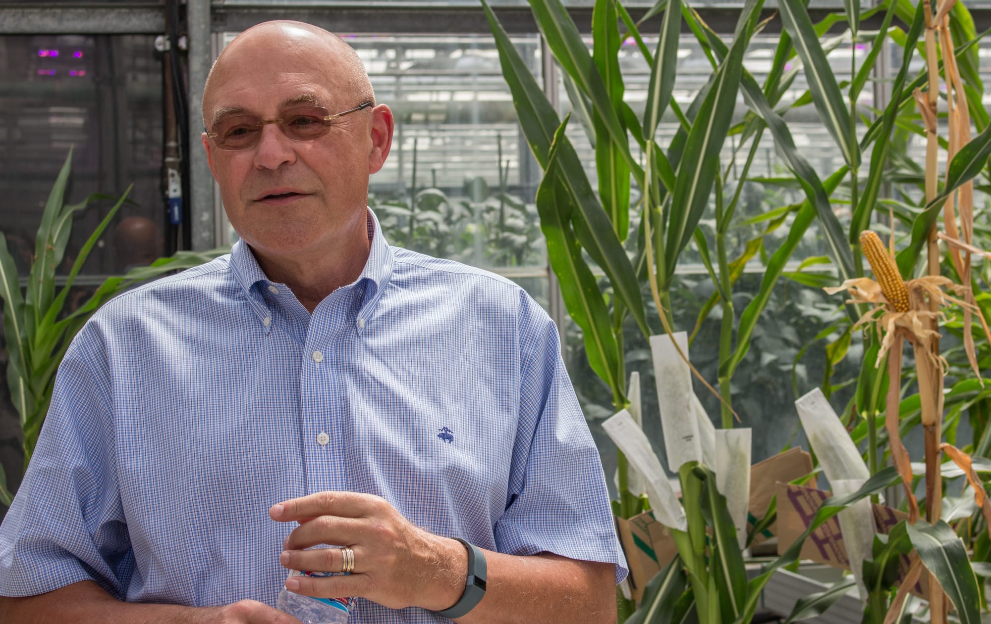 Monsanto Executive Vice President and Chief Technology Officer Robert Fraley on July 20, 2015. Monsanto is one of the hundreds of agribusinesses in support of the Safe and Accurate Food Labeling Act of 2015.