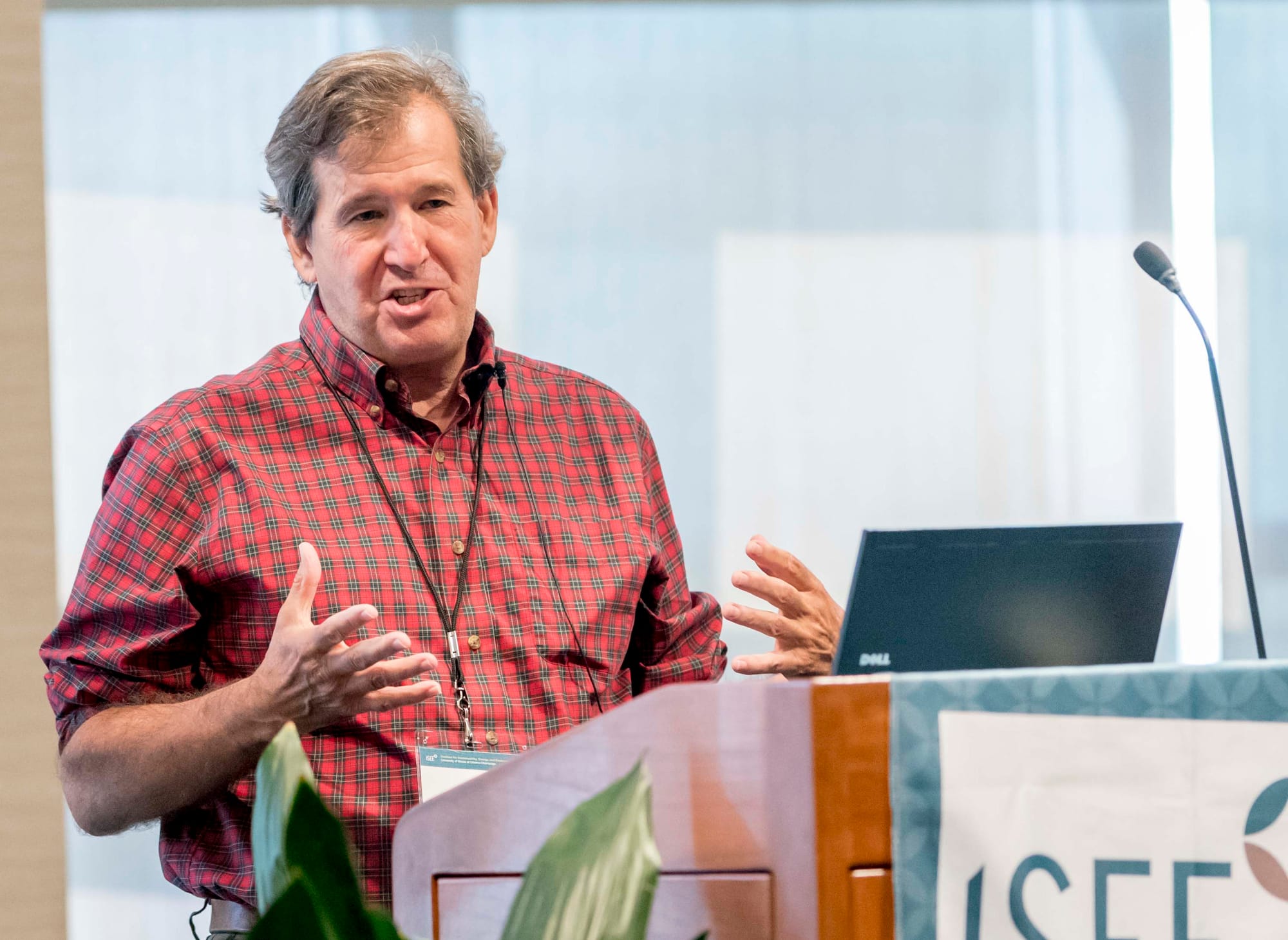 Penn State professor and researcher James Shortle at ISEE Congress 2015 in Urbana, Ill., on Sept. 15, 2015.