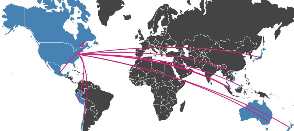 The Trans-Pacific Partnership is a deal between 12 Pacific Rim nations. Click on the image to view import and export data.