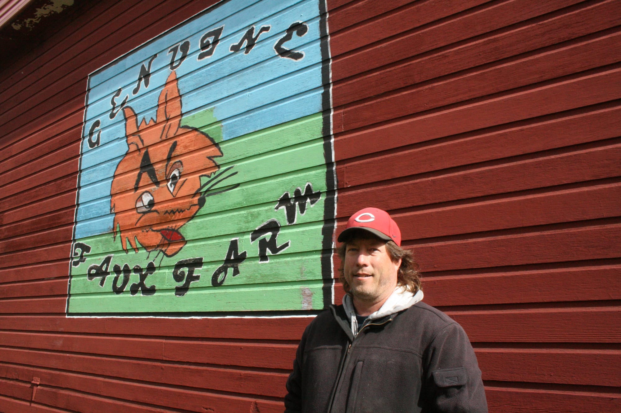 Rob Faux, along with his wife Tammy, operate Genuine Faux Farm, a CSA that reaches more than 100 members.