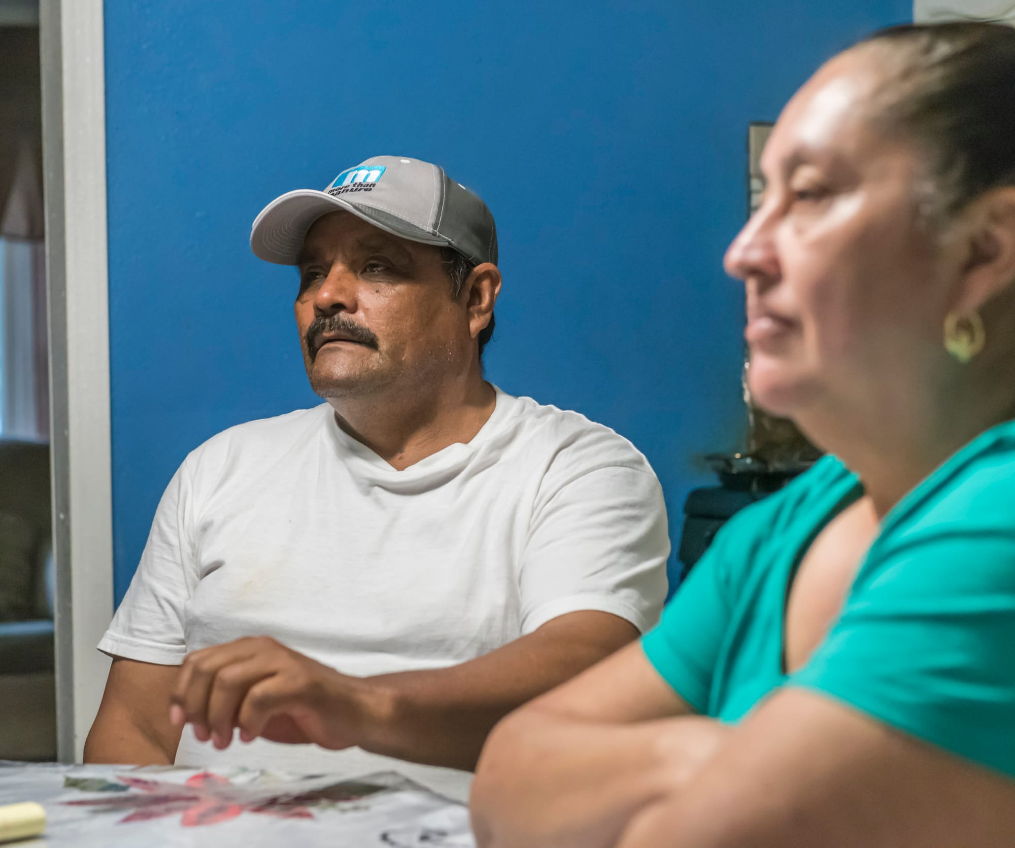 Gabriel Ruiz and Sara Ruiz at their home in Waverly, Missouri, on June 21, 2016.