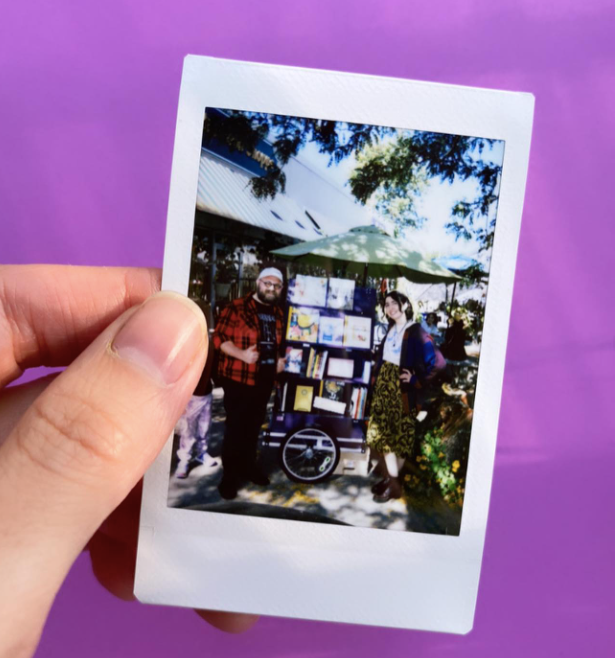 Meet Fort Wayne’s first mobile book cart: Piebald Shark Books