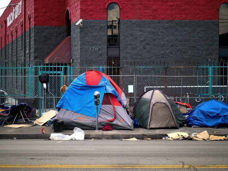 How might Indiana's new public camping law affect homelessness in Fort Wayne?