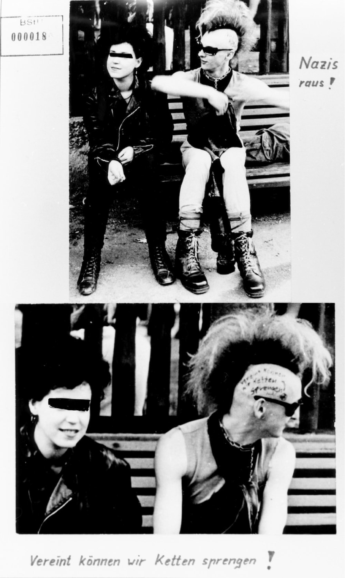 Stasi surveillance photos of Speiche, date unknown