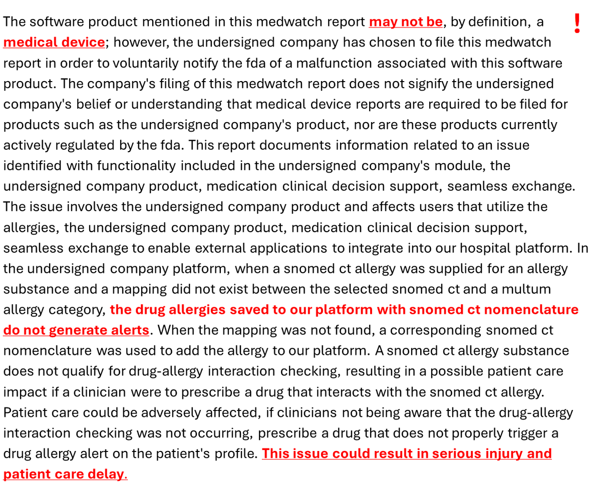 Reporting Adverse Events for a "Medical Device" That May Not Be a "Medical Device"