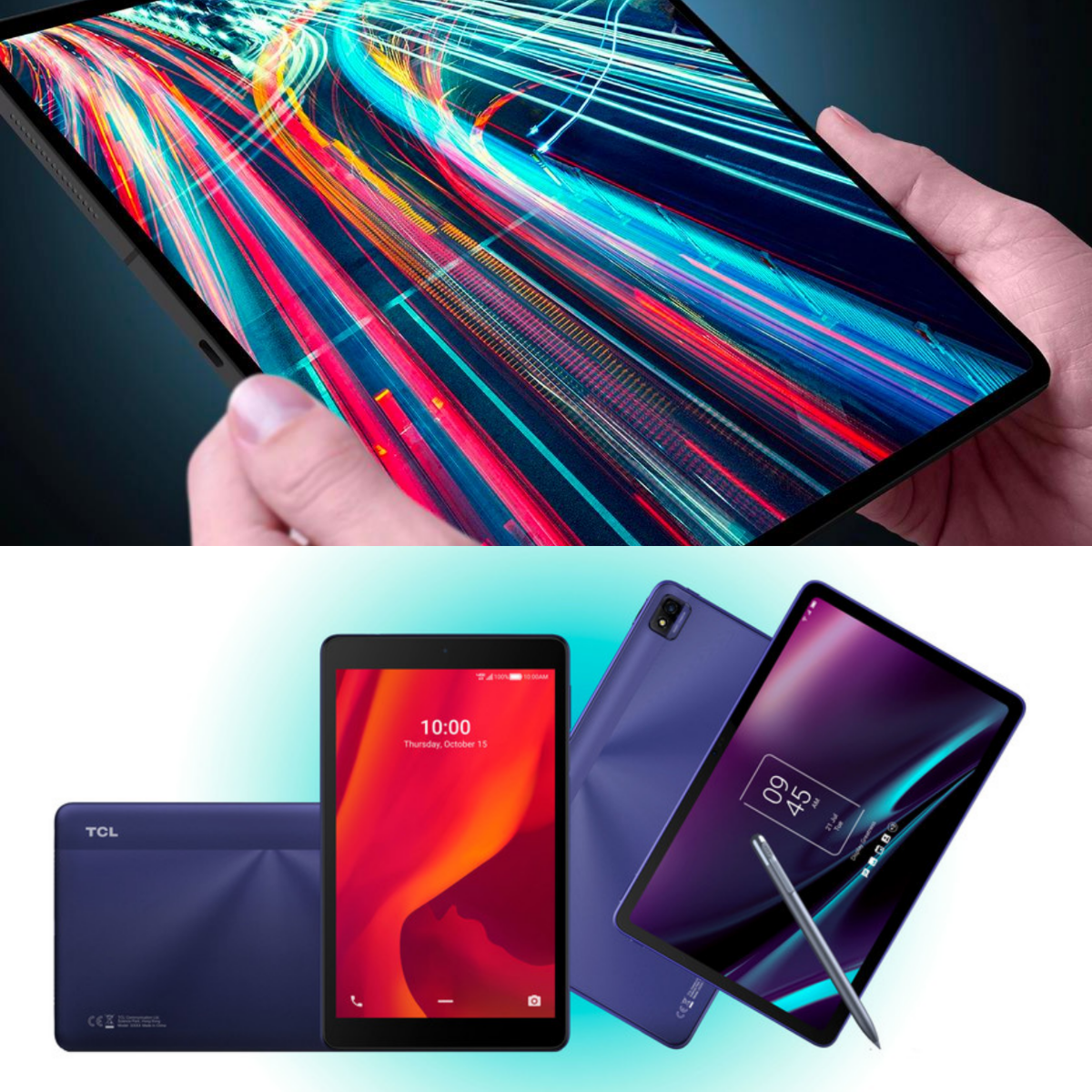 TCL Lanza NXTPAPER y sus  tabletas TCL 10 TABMAX y TCL 10 TABMID