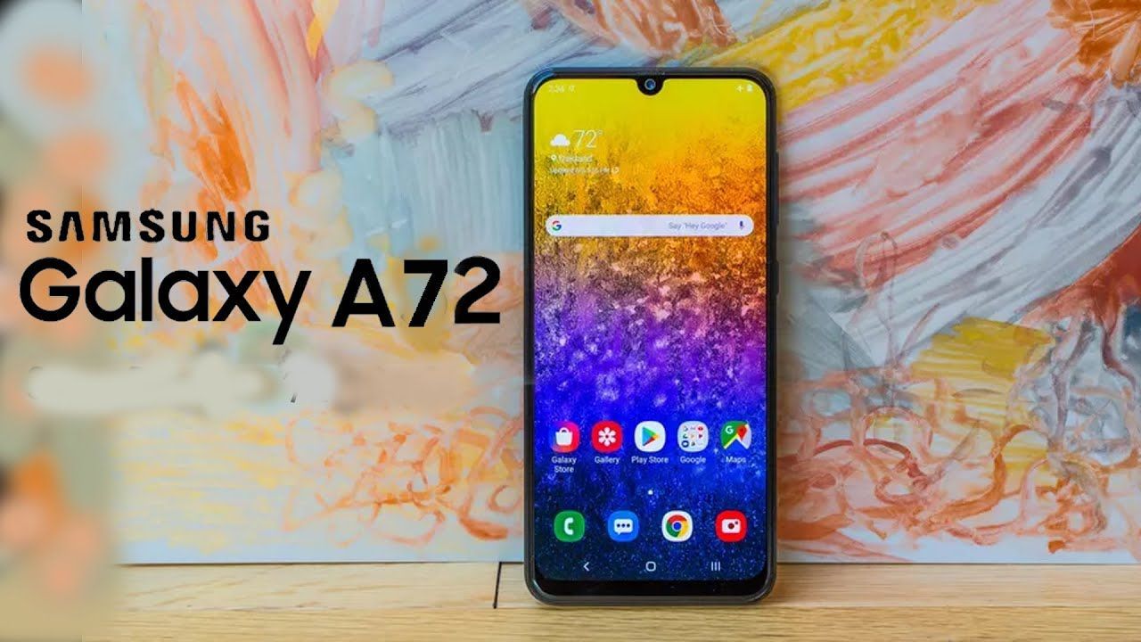 Samsung Galaxy A72 con 5 Camaras traseras