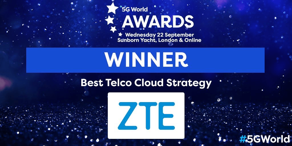 ZTE gana el premio a Mejor Solución Inalámbrica Fija 5G