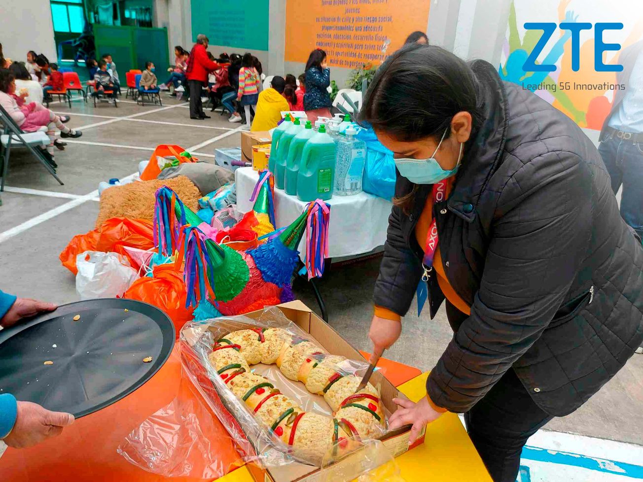 ZTE - Entrega especial de los Reyes Magos a Hogares Providencia