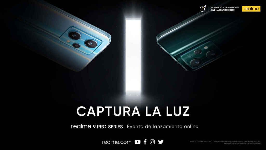 Realme anuncia que la serie 9 Pro será lanzada el 16 de Febrero
