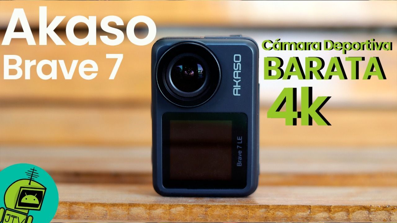 AKASO Brave 7 LE - Cámara deportiva barata 4K