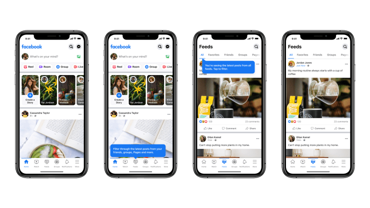 Facebook presenta "Feeds"- Aquí te lo contamos