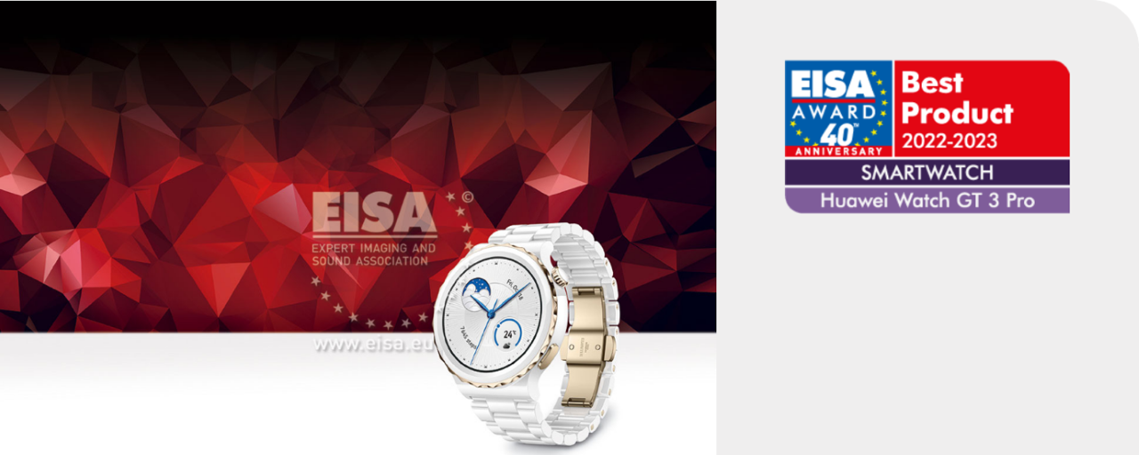 HUAWEI WATCH GT 3 Pro recibe premio como Mejor Smartwatch