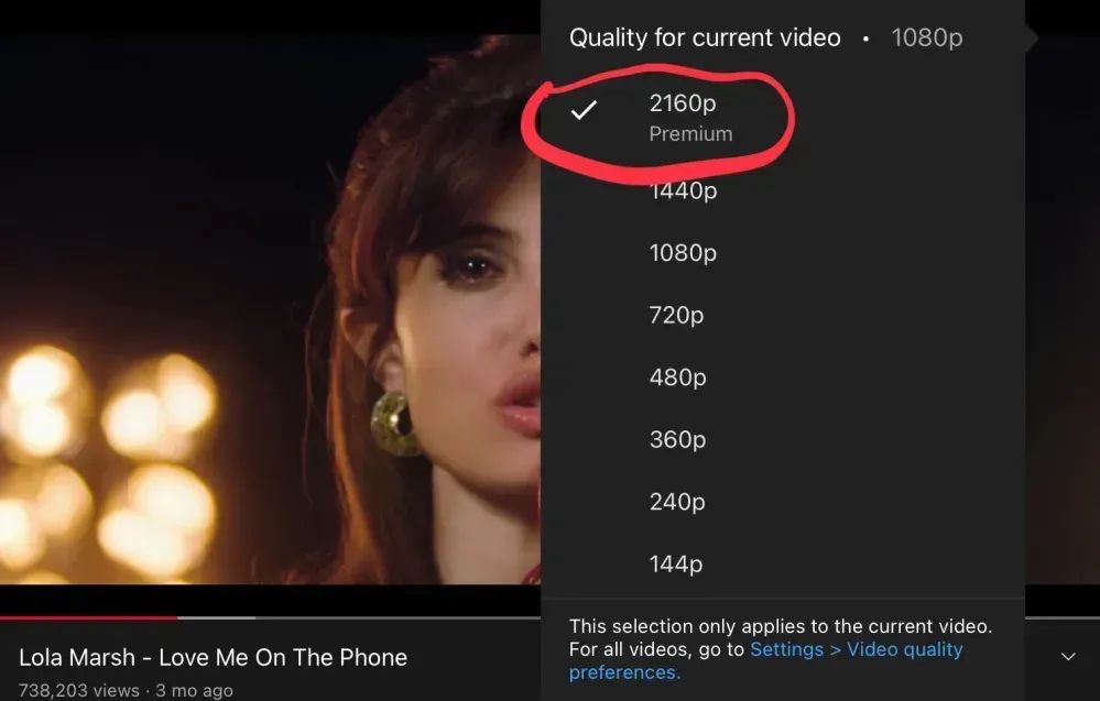 Que siempre NO- Los videos 4K de YouTube serán para todos