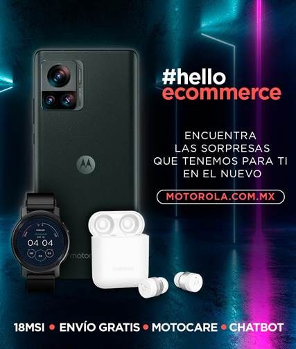 Motorola renueva su tienda en línea en México