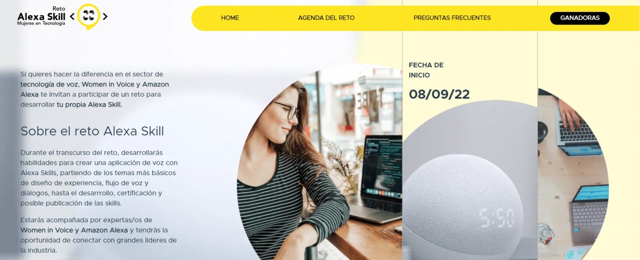 Alexa promueve la presencia de mujeres en la tecnología