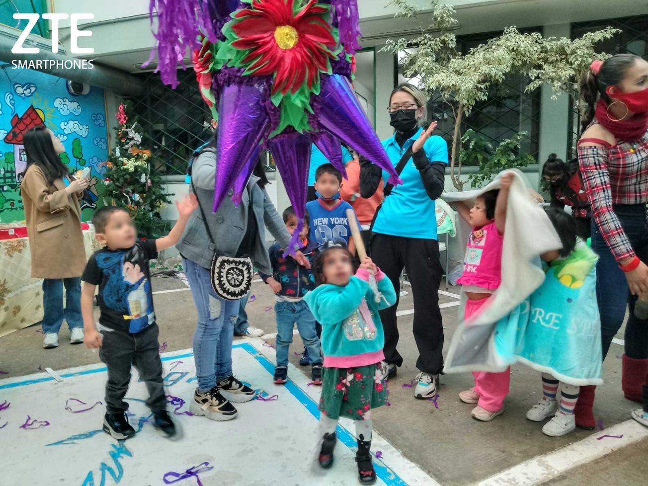 ZTE HACE ENTREGA ESPECIAL DE REYES MAGOS A HOGARES PROVIDENCIA I.A.P.