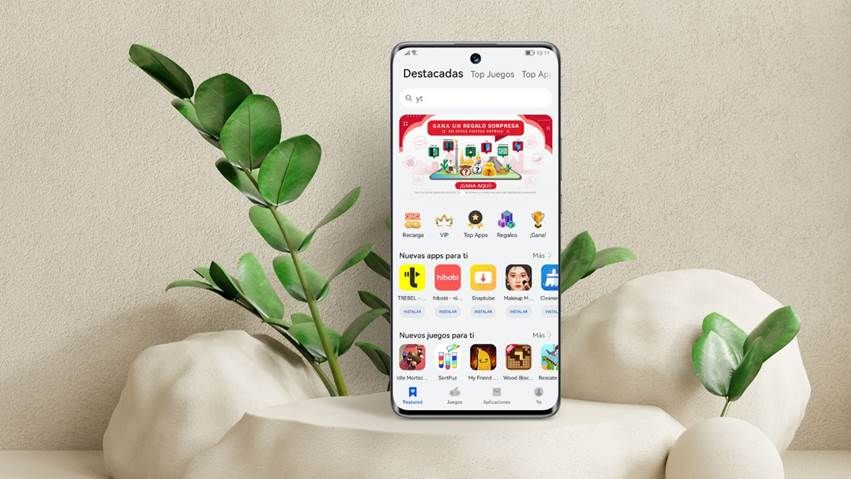 AppGallery de HUAWEI entre las principales tiendas de aplicaciones