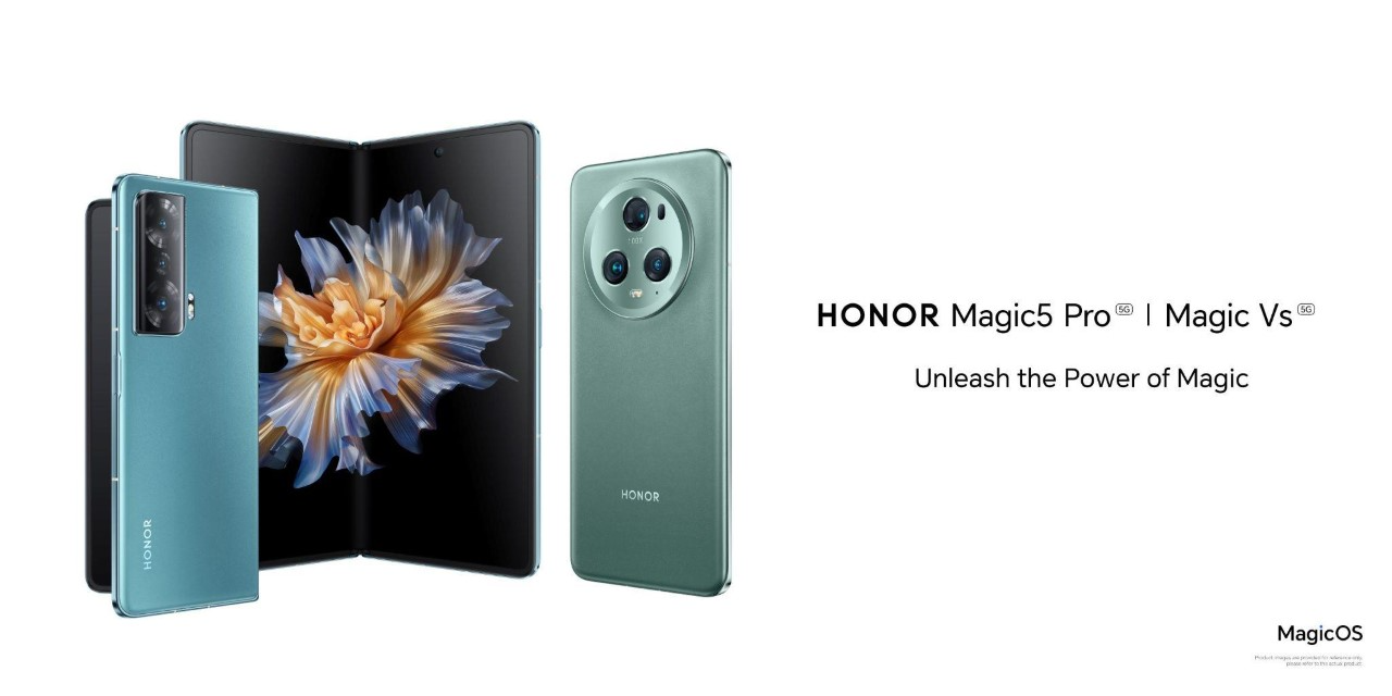 HONOR anuncia el lanzamiento mundial de la HONOR Magic5 Series y HONOR Magic Vs