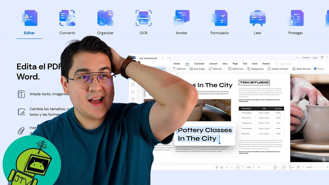 Editor de PDF FÁCIL y RÁPIDO - Wondershare PDFelement