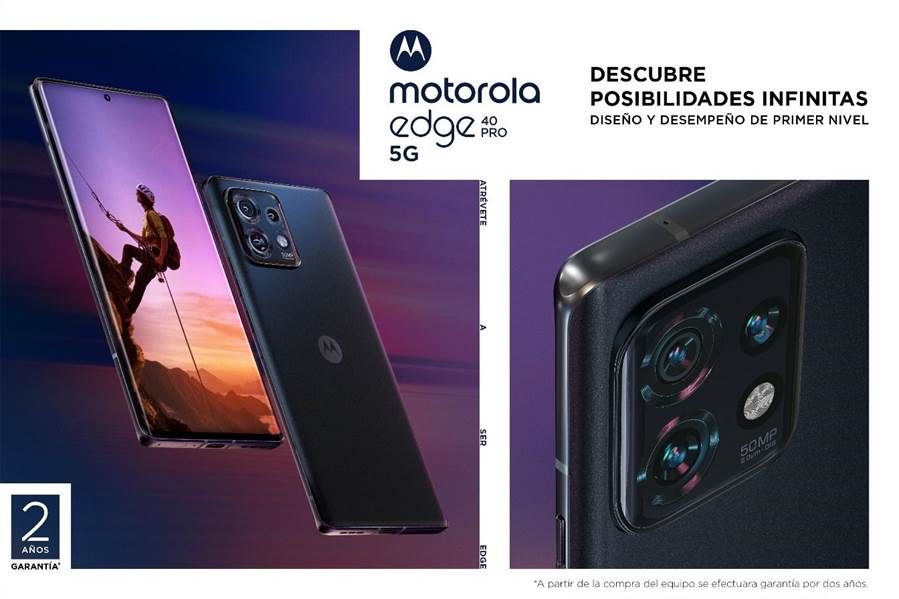 Llega a México el motorola edge 40 pro