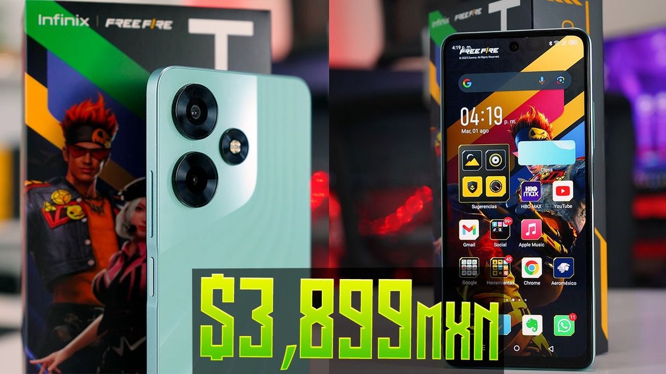 ¿Un teléfono potente y divertido por menos de $3,899 MXN? Infinix HOT 30 Free Fire Review