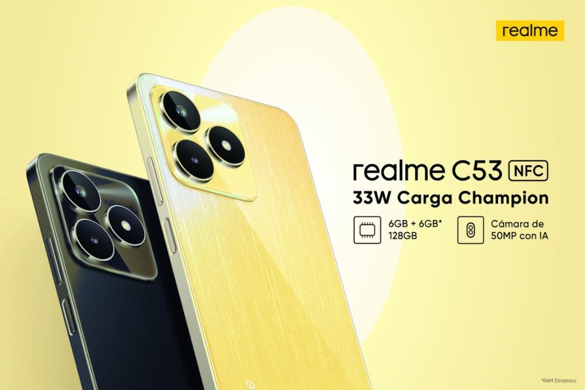 Realme confirma que C53 se lanzará en México este mes