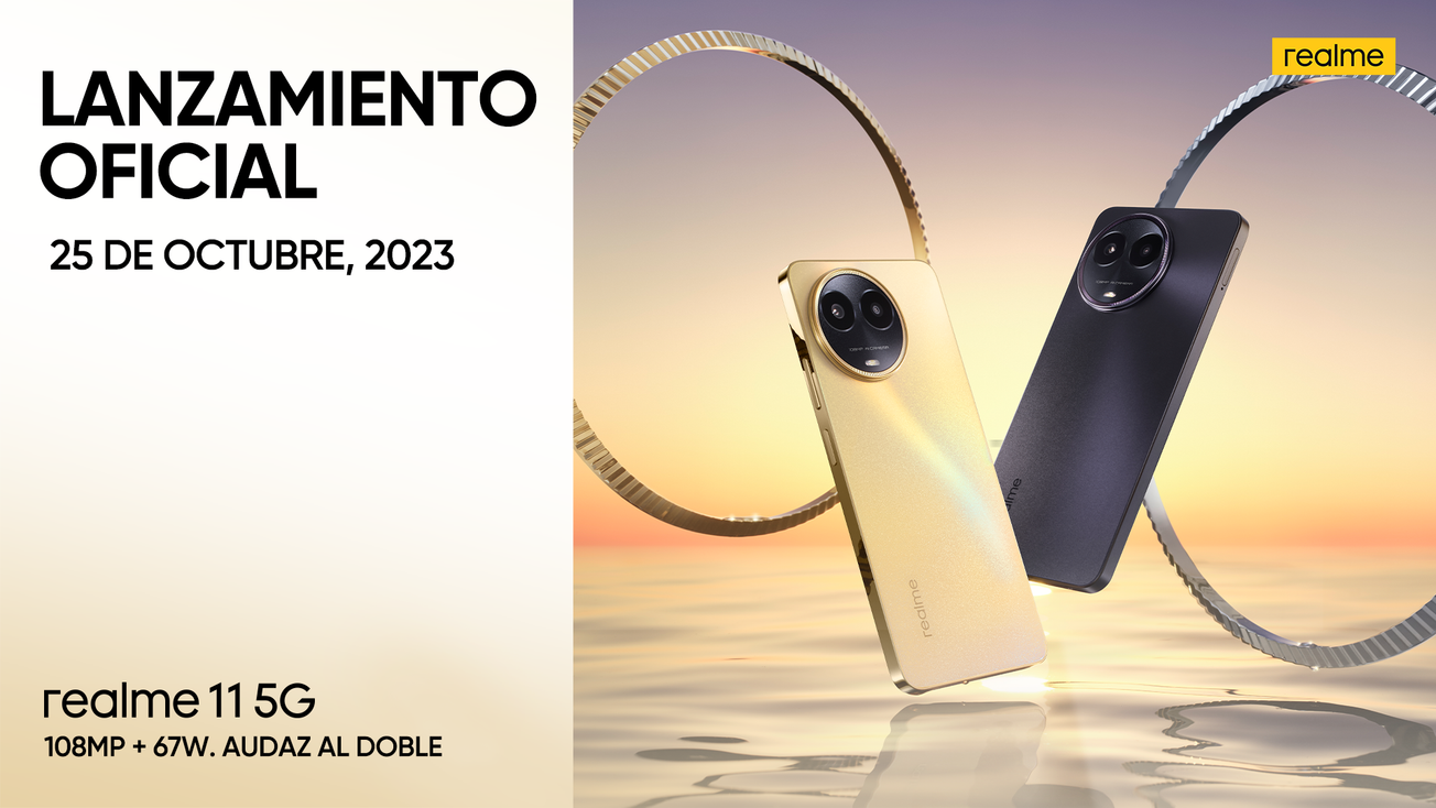 Realme 11 5G será presentado muy pronto