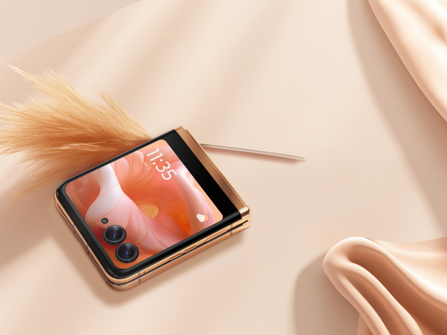 Inicia preventa del nuevo motorola razr 40 ultra edición 2024 con Pantone