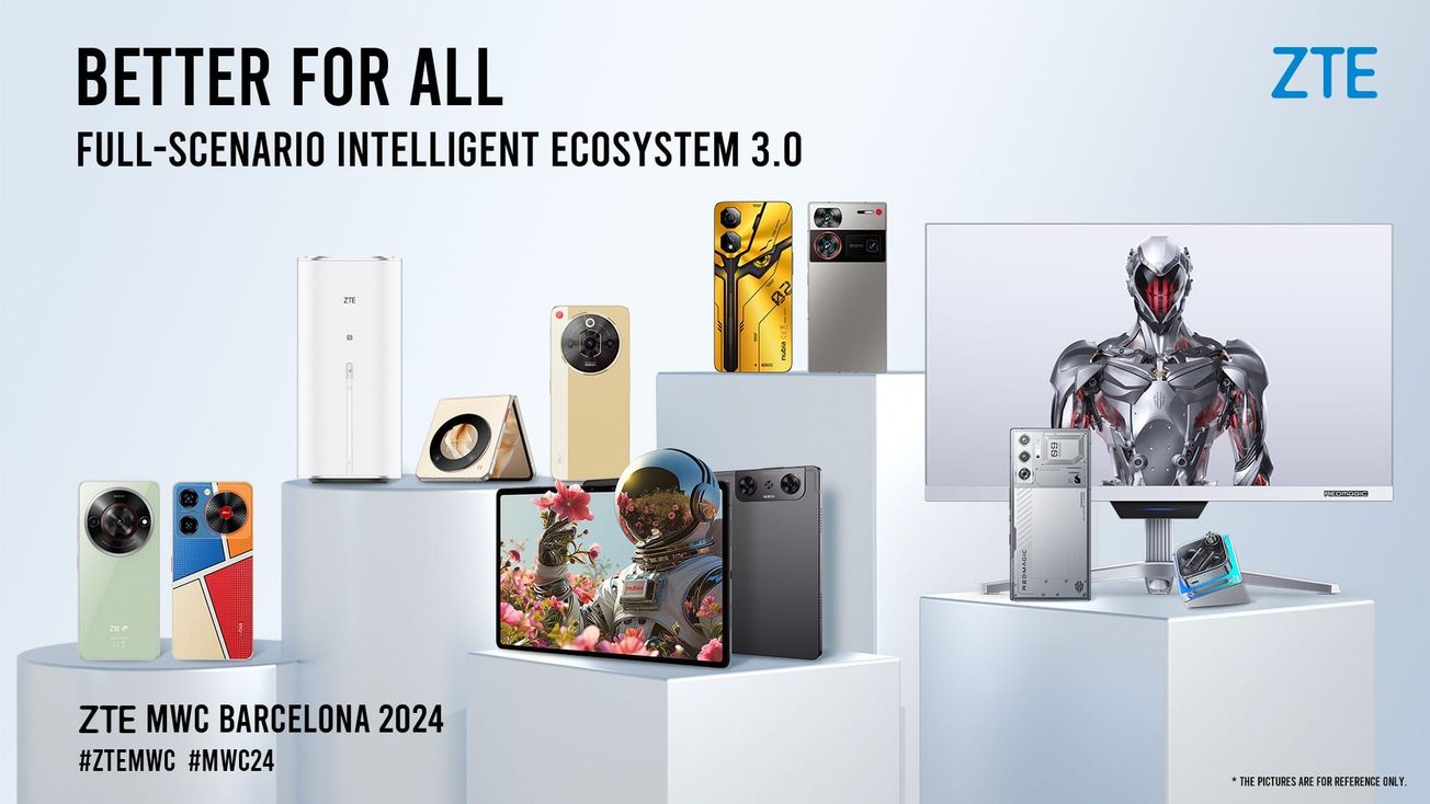 Lo presentado por ZTE en el MWC 2024