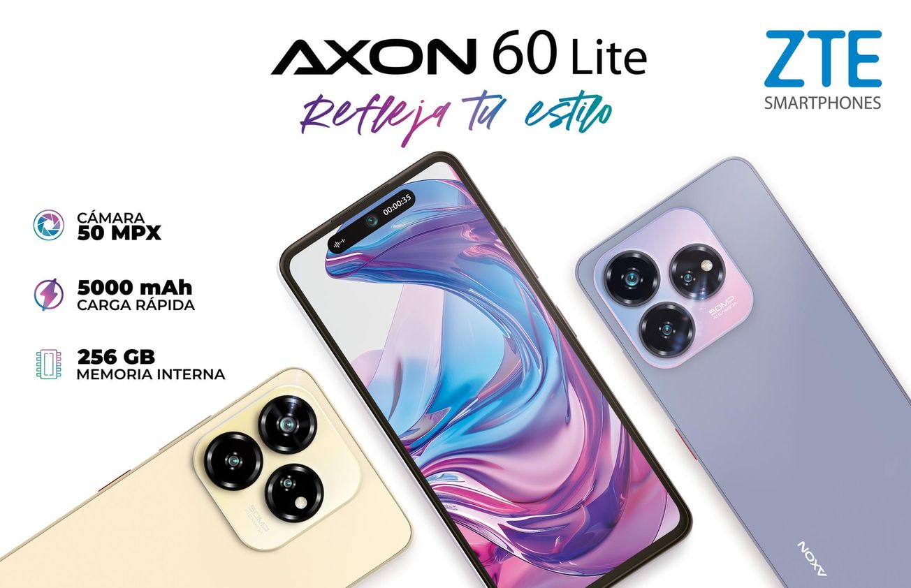 ZTE presenta la serie Axon 60 y Axon 60 Lite