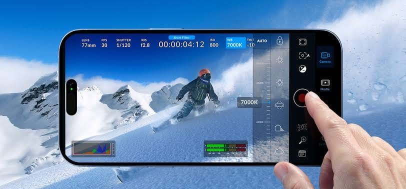 Blackmagic Camera, la app de cámaras de cine para Android