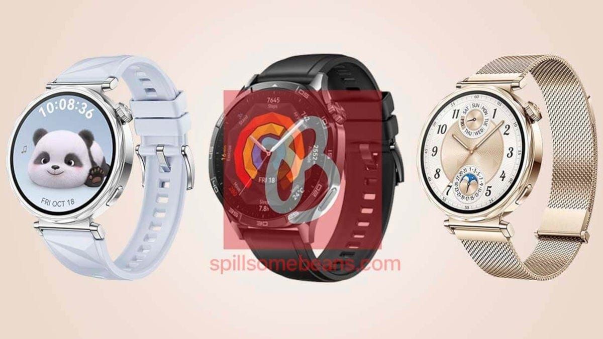 Este sería el Huawei Watch 5