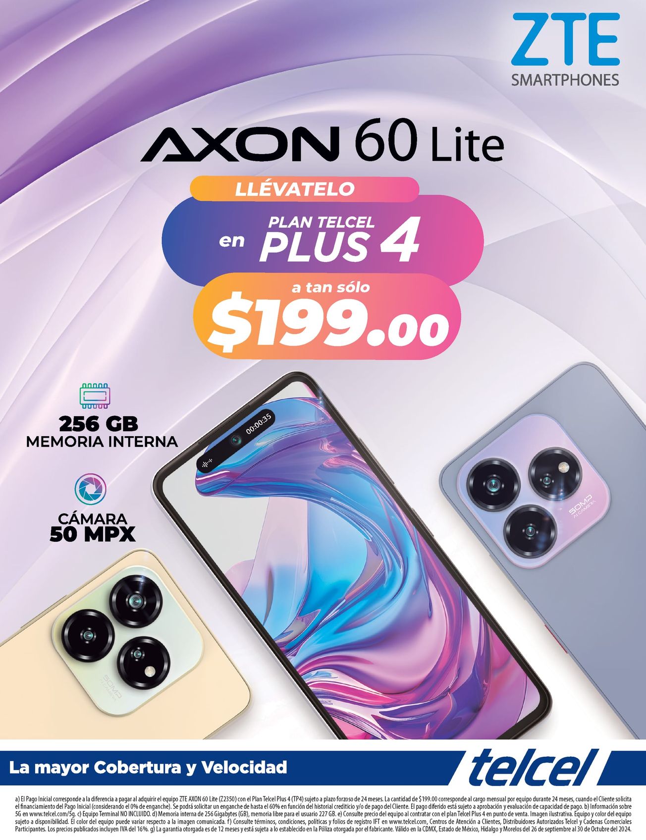 ZTE tiene en promoción Axon 60 Lite