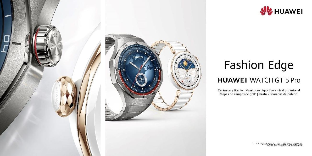 HUAWEI WATCH GT 5 Series ya disponible en México
