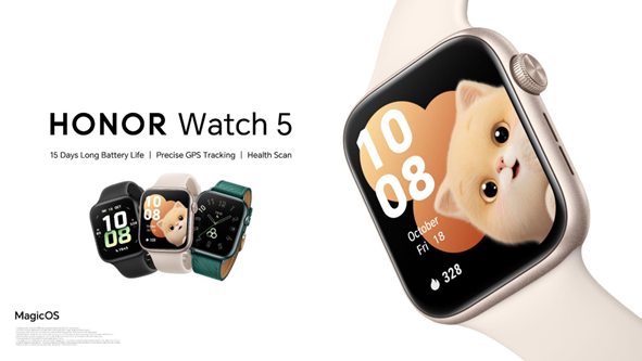 HONOR lanza el HONOR Watch 5
