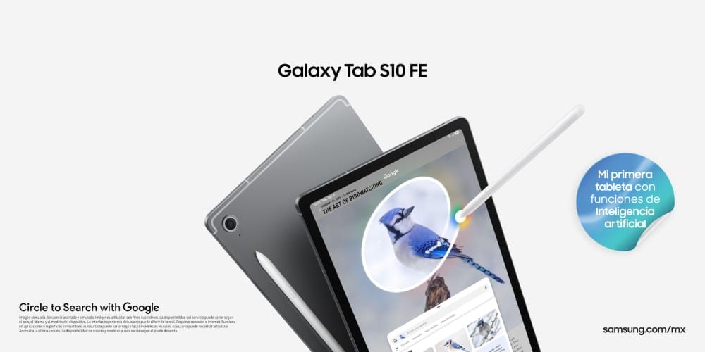 Samsung México presenta la nueva serie Galaxy Tab S10 FE