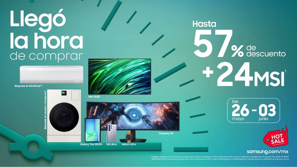 Ofertas de Samsung Hot Sale 2025
