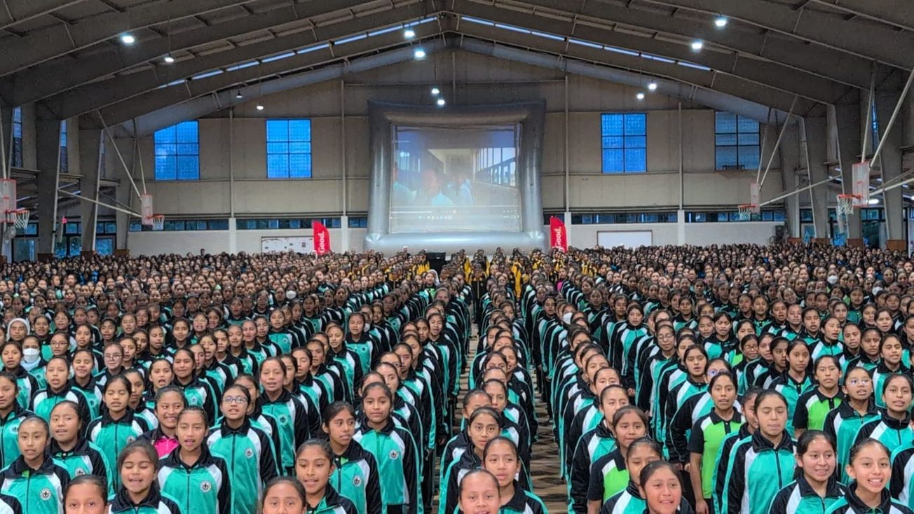 LG electronics lleva el festival de cine oled a villa de las niñas y lo comparte con más de 3 mil estudiantes