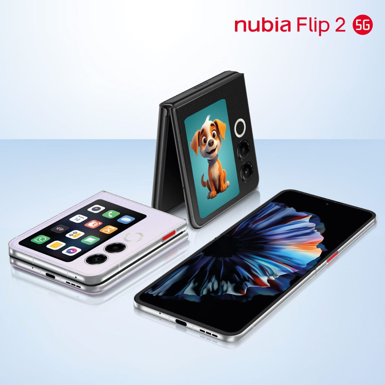 El nubia Flip 2 5G llega a México de forma oficial