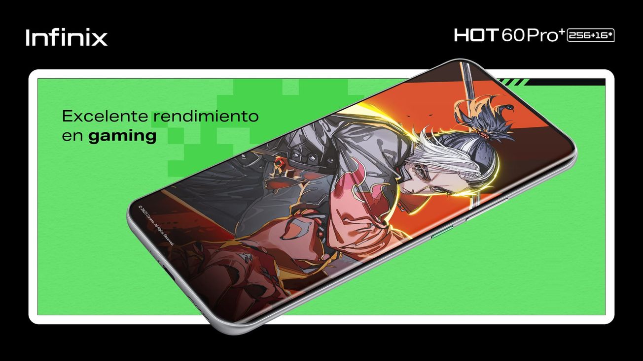 Infinix presenta el HOT 60 Pro en México de forma oficial