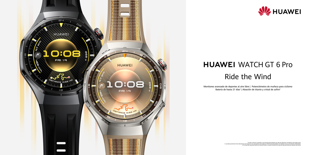 HUAWEI presenta la Serie Watch GT 6 de forma oficial