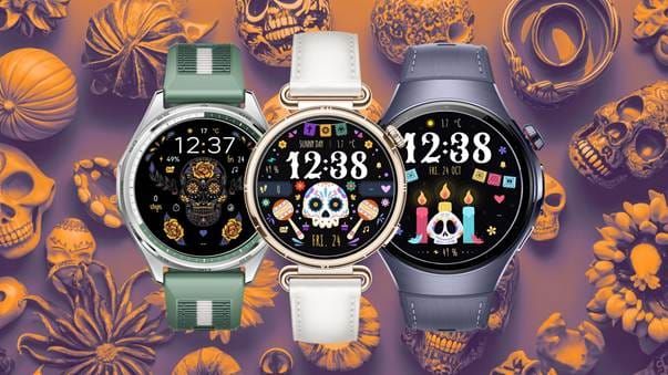 Celebra el Día de Muertos con una carátula temática para tu HUAWEI WATCH