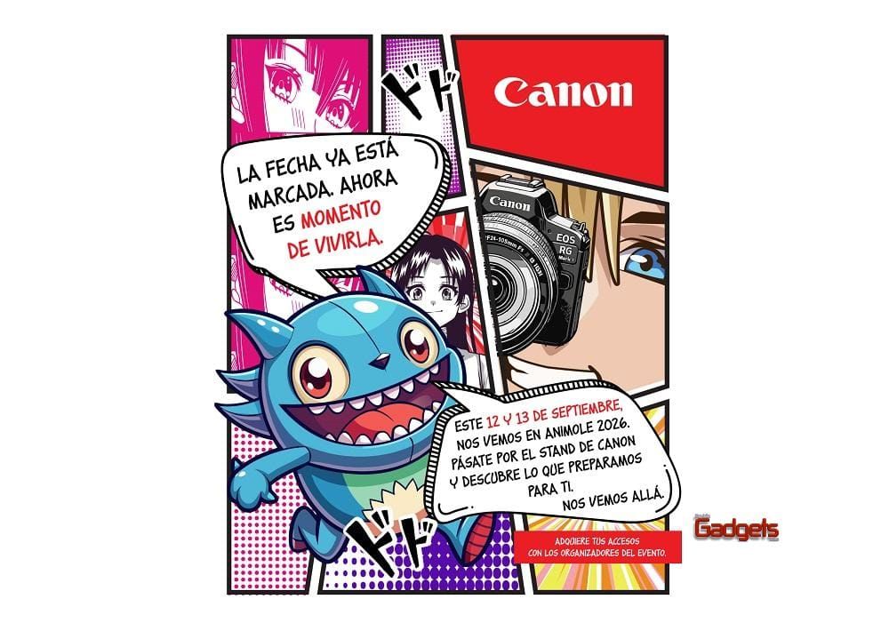 Canon estará en la Animole 2026